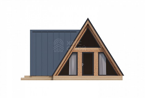 фасад Дом A-Frame 10х8.5 «Дюгнад»